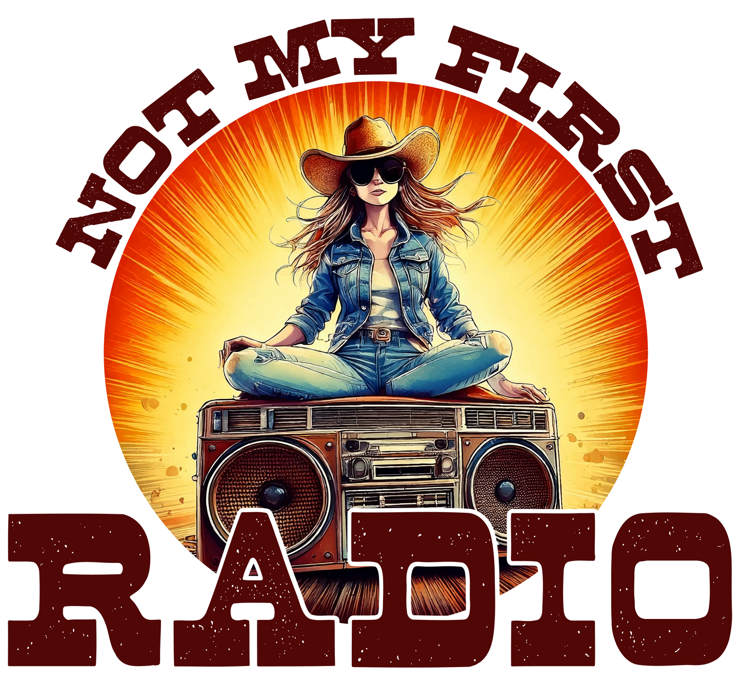 Not My First Radio - Women's Relaxed T-Shirt