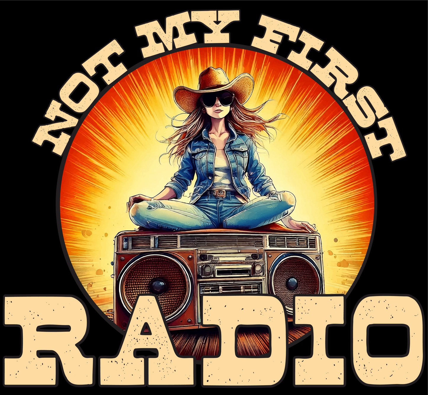 Not My First Radio - Women's Relaxed T-Shirt